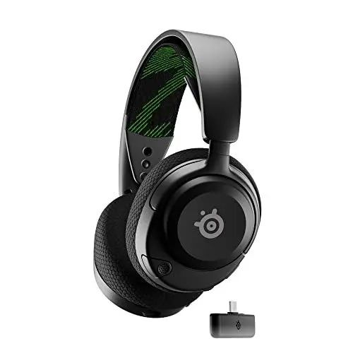 Produktbild: SteelSeries Arctis Nova 4X Wireless – Multi-Platform Gaming-Headset – 2,4 GHz High-Speed Wireless – 2 Std. Akkulaufzeit – USB-C – ClearCast Gen 2-Mikrofon – Xbox Series X|S, PC, PS5, Switch