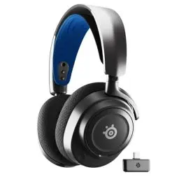 Produktbild: SteelSeries Arctis Nova 7P Wireless Multi-Plattform Gaming-Headset– Magnetische Neodym-Treiber– 2,4 GHz + Mischbarer Bluetooth-Sound– 38 Std. Akkulaufzeit– ClearCast Gen 2 KI-Mik– PS5,PC,Switch,Mobile