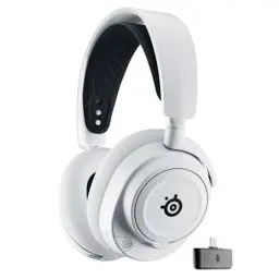 Produktbild: SteelSeries Arctis Nova 7X Wireless – Multi-Platform Gaming Headset – maßgeschneiderte HiFi-Treiber – 2,4 GHz + Bluetooth – 38-Std.-Akku – Einziehbares Mikrofon –Xbox Series X|S, PC, PS5, VR, Switch
