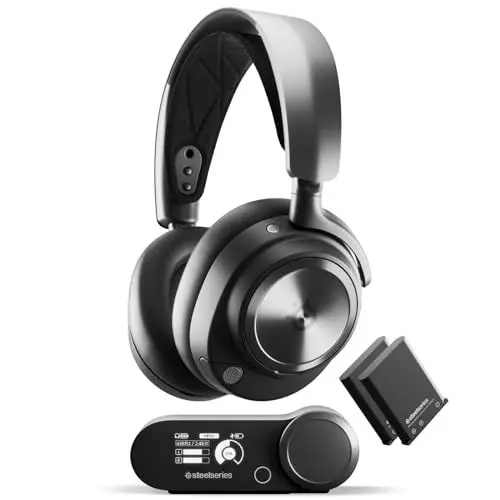 Produktbild: SteelSeries Arctis Nova Pro Wireless Gaming-Headset - Xbox und Multi-System - Magnetische Neodym-Treiber - Active Noise Cancellation - Infinity Power System - Xbox, PC, PS5, PS4, Switch 2, Mobile