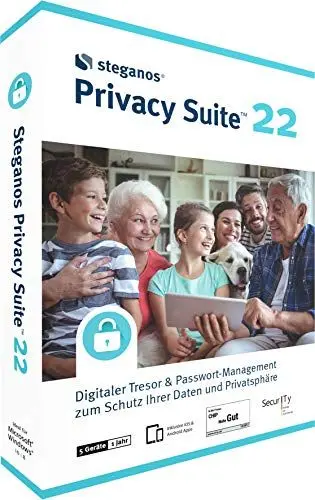 Produktbild: Steganos Privacy Suite 22