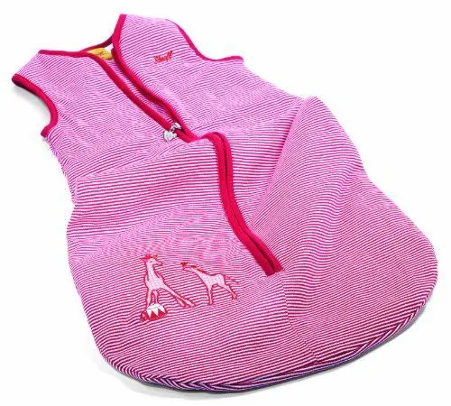 Produktbild: STEIFF 235924 - Giraffe Schlafsack, rot