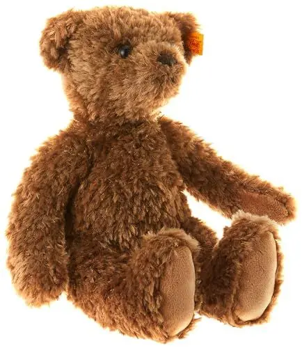 Produktbild: Steiff Kuscheltier My Bearly Teddybär, Süßes Stofftier mit Kunststoffaugen, Kinder, Jungen & Mädchen, Friends, Plüschtier 28 cm, Braun, 113543