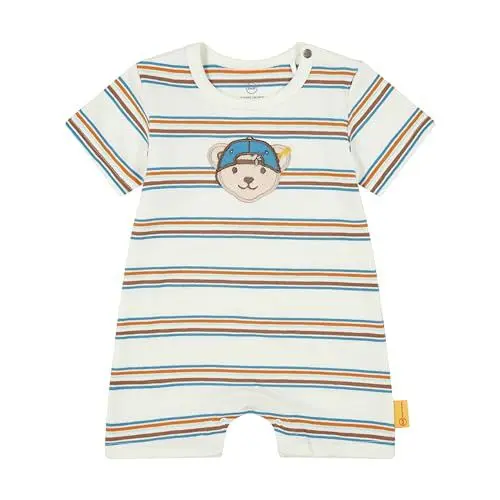 Produktbild: Steiff Baby-Jungen Spielanzug, Cloud Dancer, 56