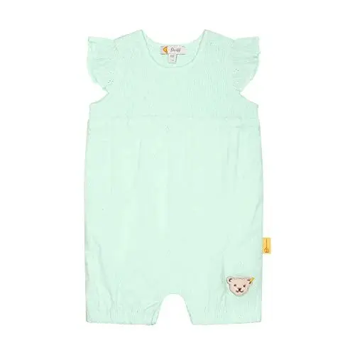Produktbild: Steiff Baby - Mädchen Spielanzug Baby und Kleinkind Unterwäsche Satz, Icy Morn, 56 EU
