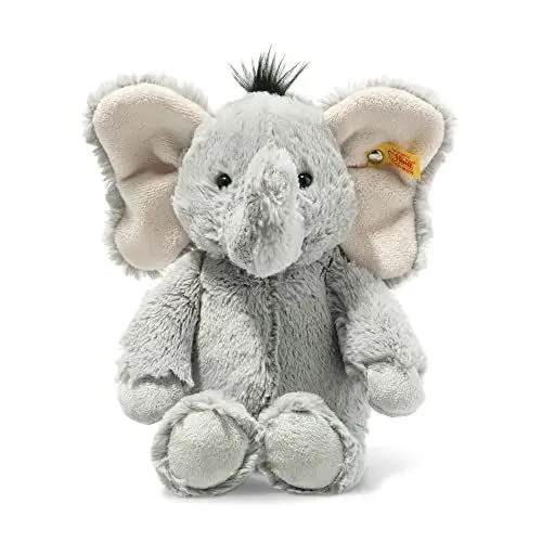 Produktbild: Steiff Ella Elefant grau 30 cm, Soft Cuddly Friends Kuscheltier, Steiff Marken Plüschtier mit 