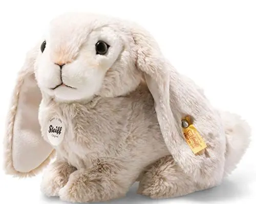 Produktbild: Steiff Kuscheltier Lauscher Hase, Süßes Stofftier mit Kunststoffaugen, Kinder, Jungen & Mädchen, Plüschtier 24 cm, Beige, 080876
