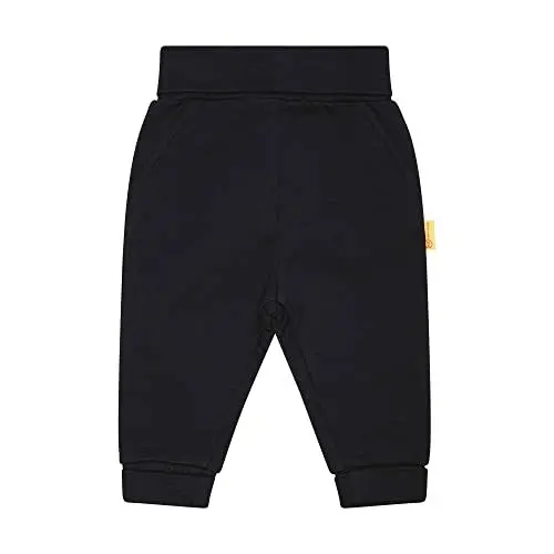 Produktbild: Steiff Unisex Baby Jogger mit Beinbündchen Lässige Hose, Navy, 56