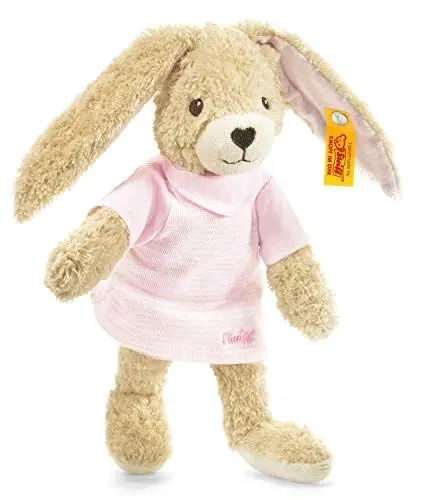 Produktbild: Steiff Unisex Hoppel 20 Rosa Hase, Rosa, 0-18 Monate EU