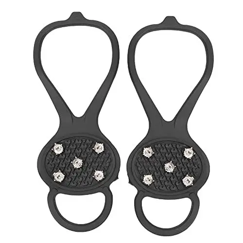 Produktbild: Schneeschuh-Spikes, 36-49 Schuhgröße Anti-Rutsch-Schuhspikes zum Skifahren zum Wandern