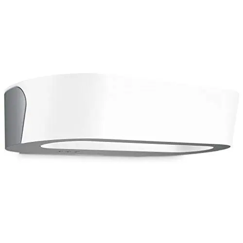 Produktbild: Steinel Außenwandleuchte L 710 N Anthrazit, 8.3 W Wandlampe mit Dämmerungsschalter, Nachtsparmodus, Softlichtstart
