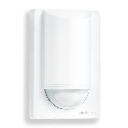 Produktbild: Steinel Bewegungsmelder is 2180 ECO Weiß, 180°/12 m PIR-Sensor, 350 W LED Schaltlast, Wandsensor, Unterkriechschutz