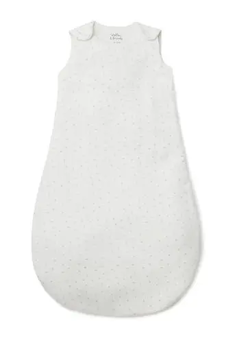 Produktbild: Stellou & friends Baby Schlafsack 1 TOG, Ganzjahreskleidung für Frühling, Sommer & Herbst aus 100% Bio-Baumwolle, OEKO-TEX zertifiziert, Neugeborenen-Strampelsack, 3-12 M, größenverstellbar 65-75 cm