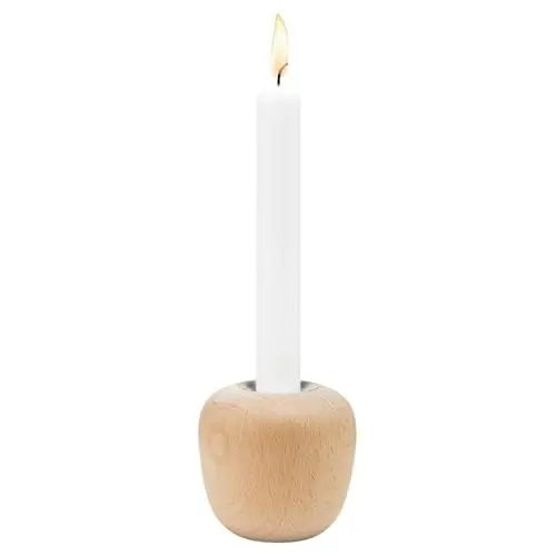 Produktbild: Stelton Ora Candleholder, Large - Beech Wood