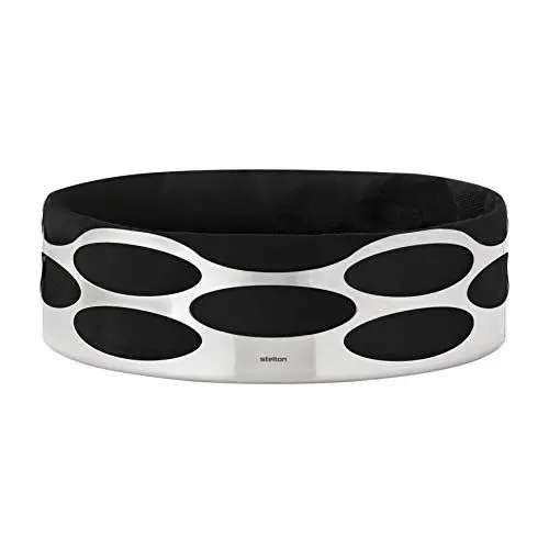 Produktbild: Stelton x-28-3 Embrace Brotschale, Edelstahl, schwarz , 23 x 23 x 7 cm