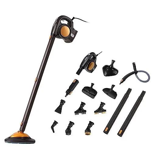 Produktbild: Stemoo 331602 Boden- & Hand Multifunktions Dampfreiniger, 19-in-1, für Teppichfliesen Boden und Polster