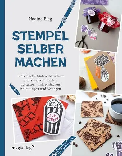 Produktbild: Stempel selber machen: Individuelle Motive schnitzen und kreative Projekte gestalten – mit einfachen Anleitungen und Vorlagen