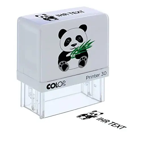 Produktbild: stempel-fabrik Kinderstempel Namensstempel/Personalisierter Adresstempel - Stempel für Kinder mit Motiv 