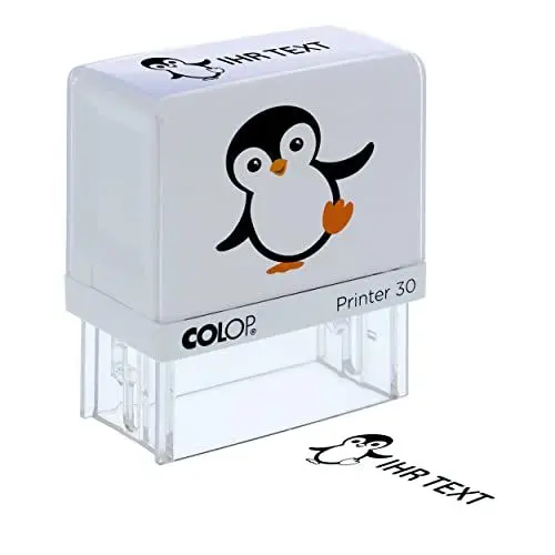 Produktbild: stempel-fabrik Kinderstempel Namensstempel/Personalisierter Adresstempel - Stempel für Kinder mit Motiv 