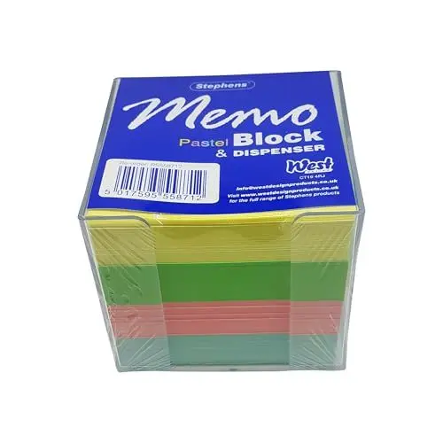 Produktbild: Stephens 558712 Memo Block – Pastell