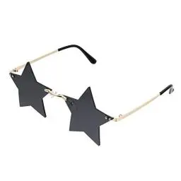 Produktbild: Sternförmige Sonnenbrille Lustige Gläser Brillen Neuheit Sonnenbrille Photobooth Requisiten Brillen Mode für Frauen Männer