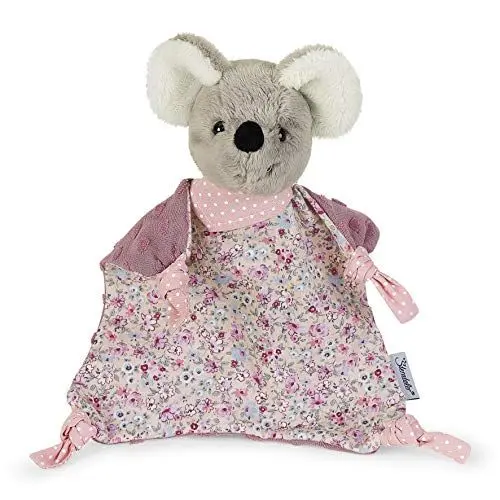 Produktbild: Sterntaler 3202001 Schmusetuch Maus Mabel, Für Babys ab dem 1 Monat, Größe S, 22 cm, Grau/Mehrfarbig