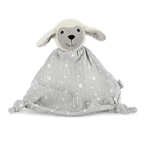 Produktbild: Sterntaler 3221968 Kuscheltuch Schaf Stanley, Alter: Für Babys ab dem 1 Monat, Größe: 30 cm, Farbe: Grau/Weiß