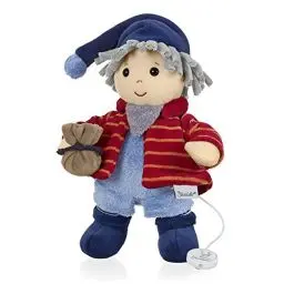 Produktbild: Sterntaler 6011734 Spieluhr, Kuschel-Sandmann, Austauschbares Spielwerk, 0 Monate to 3 Jahre, Größe: M, Bunt