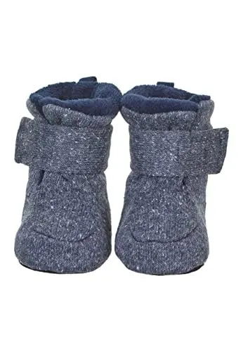 Produktbild: Sterntaler Baby-Jungen Melange Babyschuh, Mittelblau, 15/16