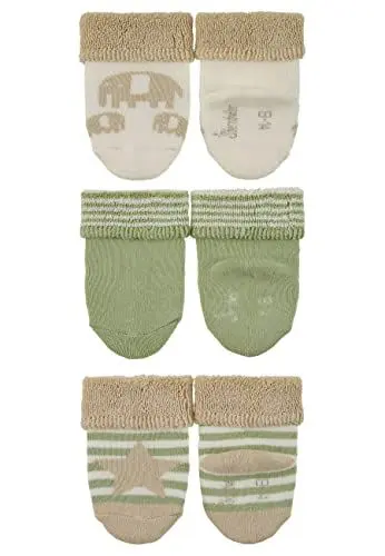 Produktbild: Sterntaler Baby-Jungen Söckchen 3er Elefant Socken, Ecru, 16