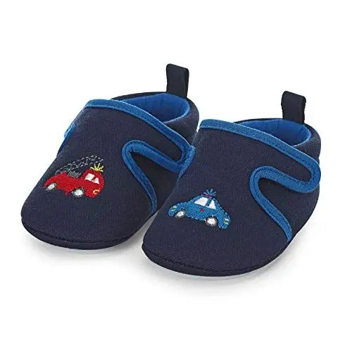 Produktbild: Sterntaler Baby-Krabbelschuh, Baby Jungen Hausschuhe, Blau (Marine 300), 19/20 EU (9-12 Months Baby UK)