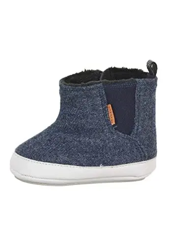 Produktbild: Sterntaler Baby Jungen Babyschuh - Babystiefel, Babystiefelchen - Low-Top Babyschuh mit Kunststoff Sohle rutschfest - marine, 18