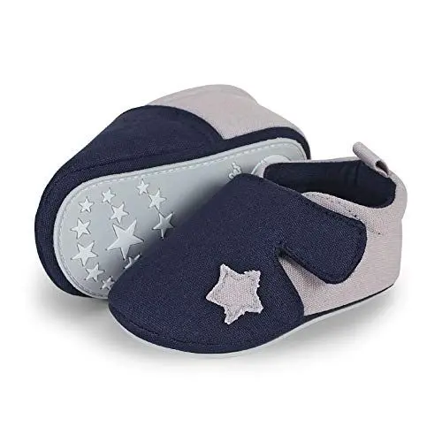 Produktbild: Sterntaler Baby Jungen Krabbelschuh Slipper, Blau (Marine 2301951), 19/20 EU