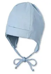 Produktbild: Sterntaler Baby Jungen Mütze Baby Organic Cotton Mütze - Mütze Baby, Kappe Kinder - aus Uni Baumwolle mit Bindeband - bleu, 41