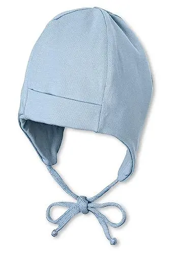 Produktbild: Sterntaler Baby Jungen Mütze Baby Organic Cotton Mütze - Mütze Baby, Kappe Kinder - aus Uni Baumwolle mit Bindeband - bleu, 41