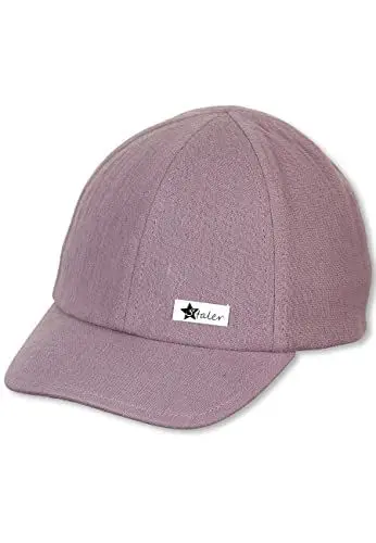 Produktbild: Sterntaler Baby Mädchen Baseball-Cap Musselin - Baby Baseball Cap, Kinder Basecap, Kindermütze - aus Baumwolle - lila, 45