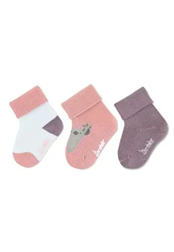 Produktbild: Sterntaler Unisex Kinder Baby-socke 3er-pack Bambus Socken, Zartrosa, 16 EU