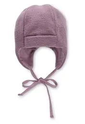 Produktbild: Sterntaler Baby Mädchen Mütze Baby Melange Mütze - Mütze Baby, Kappe Kinder - aus Microfleece (recycelt) mit Bindeband - lila, 43