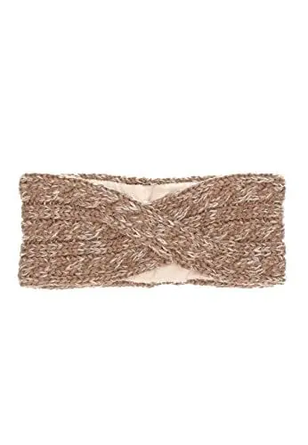 Produktbild: Sterntaler Baby Mädchen Stirnband Baby Melange Winter-Stirnband - Baby Stirnband, Kopfband Baby - gefüttert mit Microfleece - braun, 49