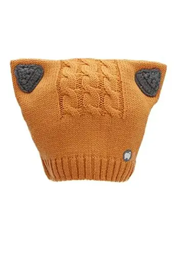 Produktbild: Sterntaler Baby Mädchen Strickmütze aus Merino Wolle Mit Zopfmuster - Hellbraun, 47