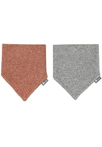 Produktbild: Sterntaler Baby Unisex Baby Halstuch Halstuch Doppelpack Frottee - Halstuch Baby, Dreieckstuch Baby - aus Baumwolle - mokka,