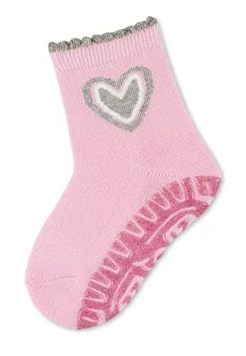 Produktbild: Sterntaler Baby Unisex Baby Socken Glitzer Flitzer AIR Herz - Socken Baby, Babysöckchen, Babysocken - mit Herz Motiv - rosa, 18