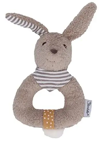 Produktbild: Sterntaler Baby Unisex Greifling Baby Greifling Hase Happy - Baby Greifling, Greiflinge für Babys, Baby Spielzeug - braun