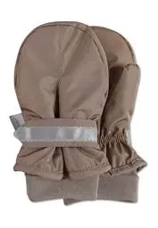 Produktbild: Sterntaler Baby Unisex Kinder Fäustel Handschuh - Baby Fäustlinge Winter, Baby Handschuhe - wasserabweisend mit Klettverschluss - braun, 1