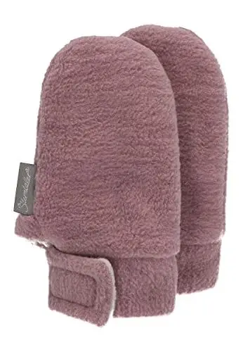 Produktbild: Sterntaler Unisex Kinder Fäustlinge Ohne Daumen Microfleece Melange (Recycelt) Handschuh, Lila, 0 EU ( 0-9 M )