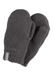 Produktbild: Sterntaler Baby Unisex Kinder Fäustel Strick Handschuh - Baby Fäustlinge Winter, Baby Handschuhe - gefüttert mit Fleece - anthrazit meliert, 1
