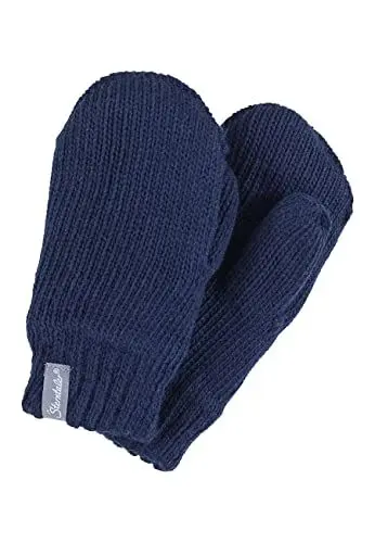 Produktbild: Sterntaler Baby Unisex Kinder Fäustel Strick Handschuh - Baby Fäustlinge Winter, Baby Handschuhe - gefüttert mit Fleece - marine, 2