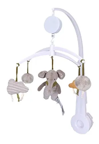 Produktbild: Sterntaler Baby Unisex Mobile Baby Baby Mobile Elefant Eddy - Windspiel, Babybett Spielzeug, Babymobile - grau