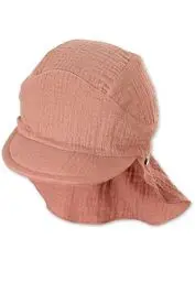 Produktbild: Sterntaler Baby Unisex Schirmmütze Baby Schirmmütze Nackenschutz uni - Schirmmütze Baby, Baby Mützen - aus Baumwolle - mokka, 47