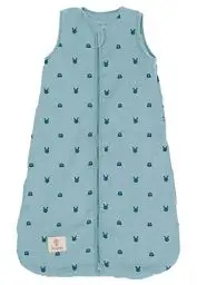 Produktbild: Sterntaler Baby Unisex Schlafsack Baby Musselin Schlafsack Stay True to Nature - Babyschlafsack, Pucksack Baby, waschbar - Bio - blau meliert, 110cm
